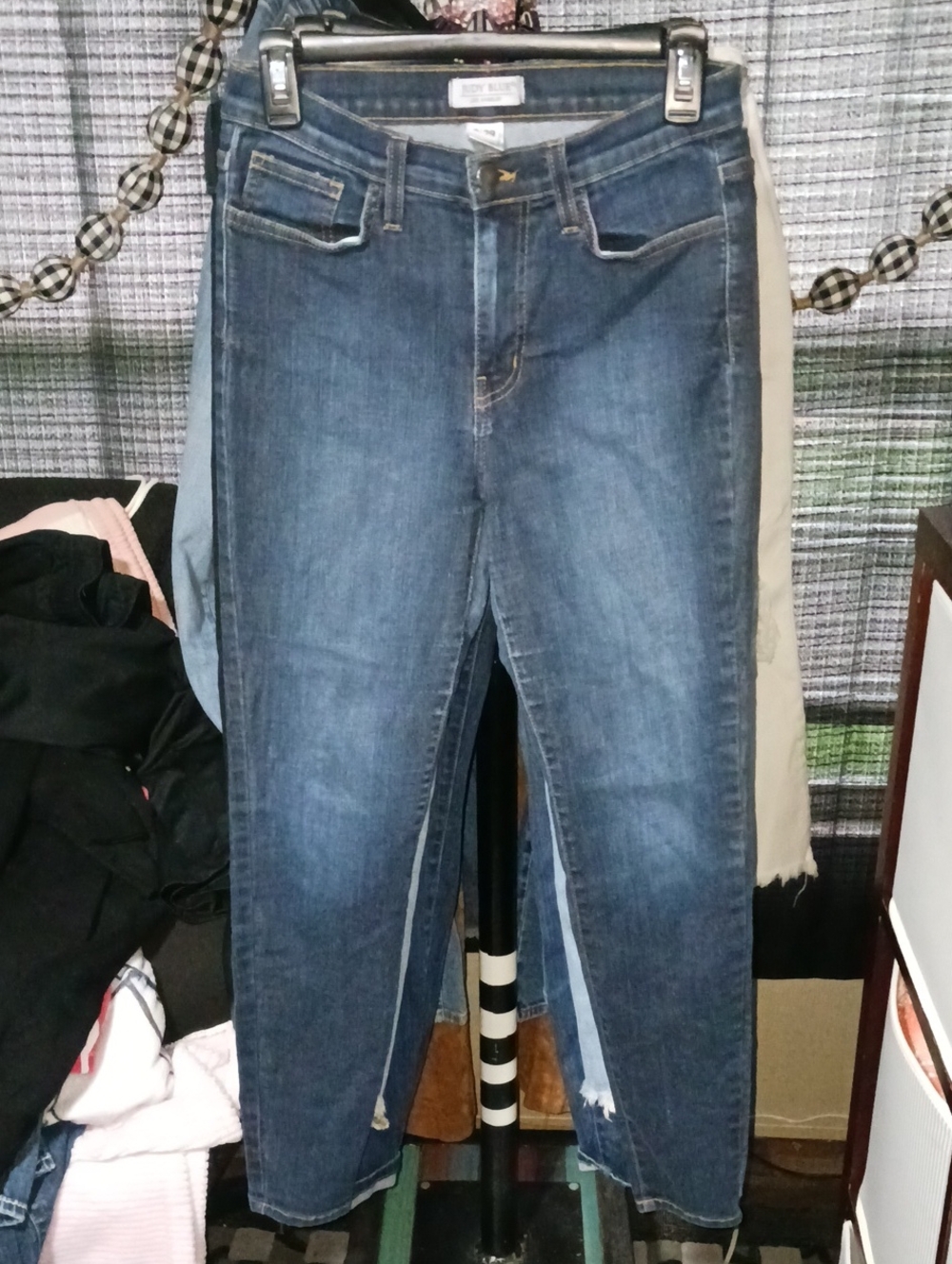 Judy Blue Women's Skinny Jeans in Dark Blue Wash